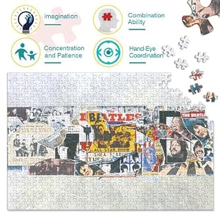 Puzzles pour Adultes et Enfants 1000 pièces Les Beatles Puzzles pour Adultes 1000 pièces Puzzles Cadeaux de Noël (75x50cm) - Les Beatles, Paul McCartney, John Lennon, RIngo Starr, George Harrison Puzzles pour Adultes et Enfants 1000 pièces Les Beatles Puzzles pour Adultes 1000 pièces Puzzles Cadeaux de Noël (75x50cm) – Image 6
