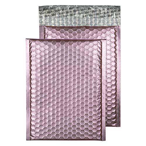Enveloppe bulles 250x180 rose pochette matelassée autocollante C5 Blake