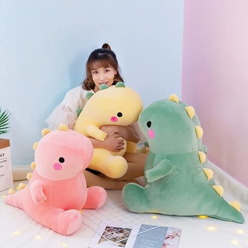 Miniatura 5 de OPHRBU Bonitos juguetes de peluche de dinosaurio, peluches de dinosaurios súper suaves, adorables muñecos de peluche de dinosaurios y cumpleaños