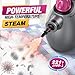 Handheld Steam Cleaner, Heavy Duty Multi-Purpose Steamer for Cleaning with Safety Lock&14pcs Accessories, Handheld Pressurized Steam Cleaner for Home, Car, Furniture, Couch, Grout, Upholstery (Purple)