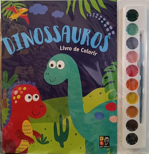 Aquarela – dinossauro: