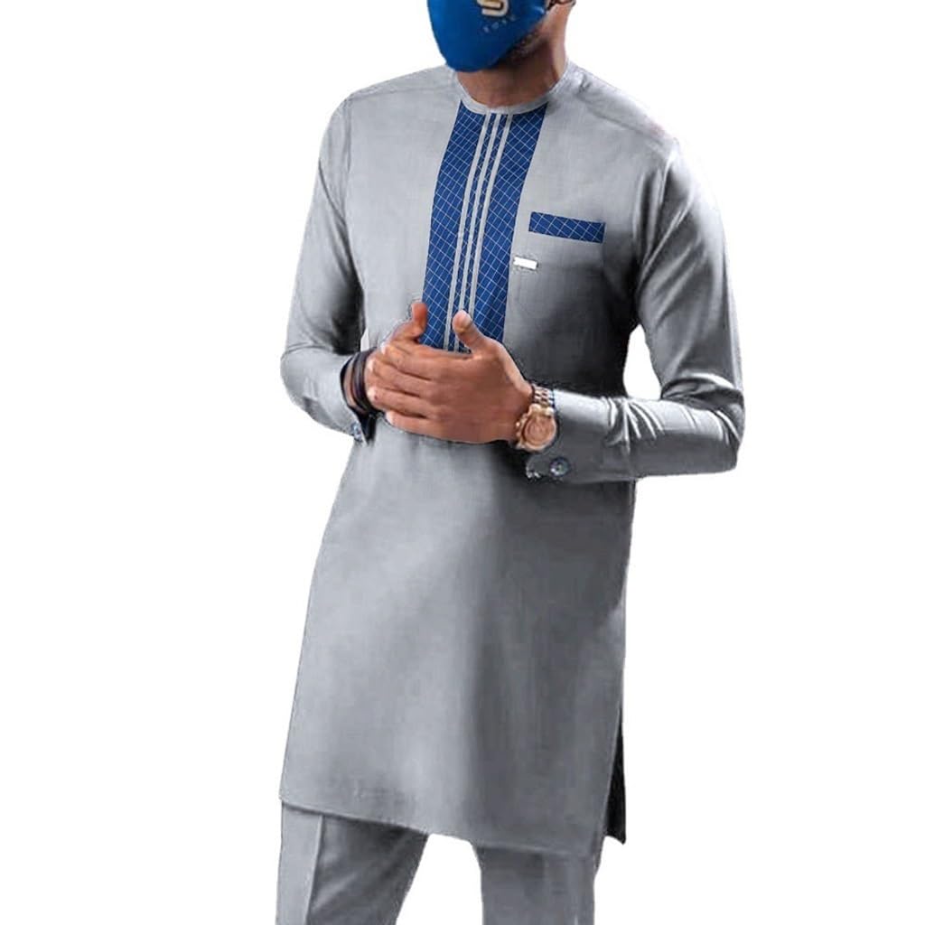 Costumes Dashiki Homme Ajustés pour Allier Confort et Style - 4