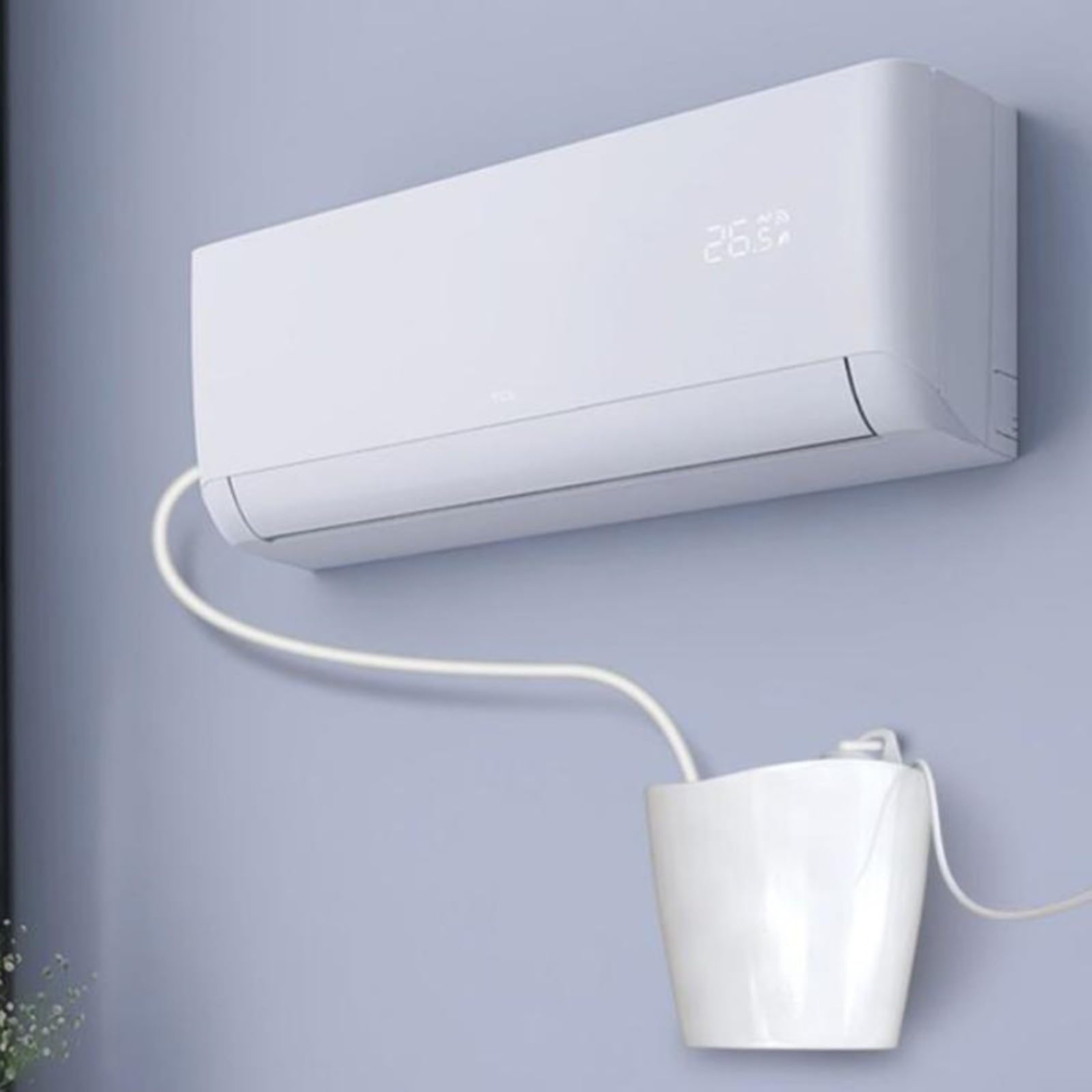 Pompe de vidange de condensat USB automatique avec faible consommation d'énergie, système de drainage de l'eau pour installation de climatiseur, fonctionnement silencieux (5 mètres)