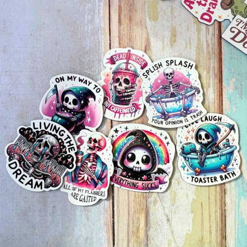 Set de 25 imanes divertidos decorativos para refrigerador miniatura 6