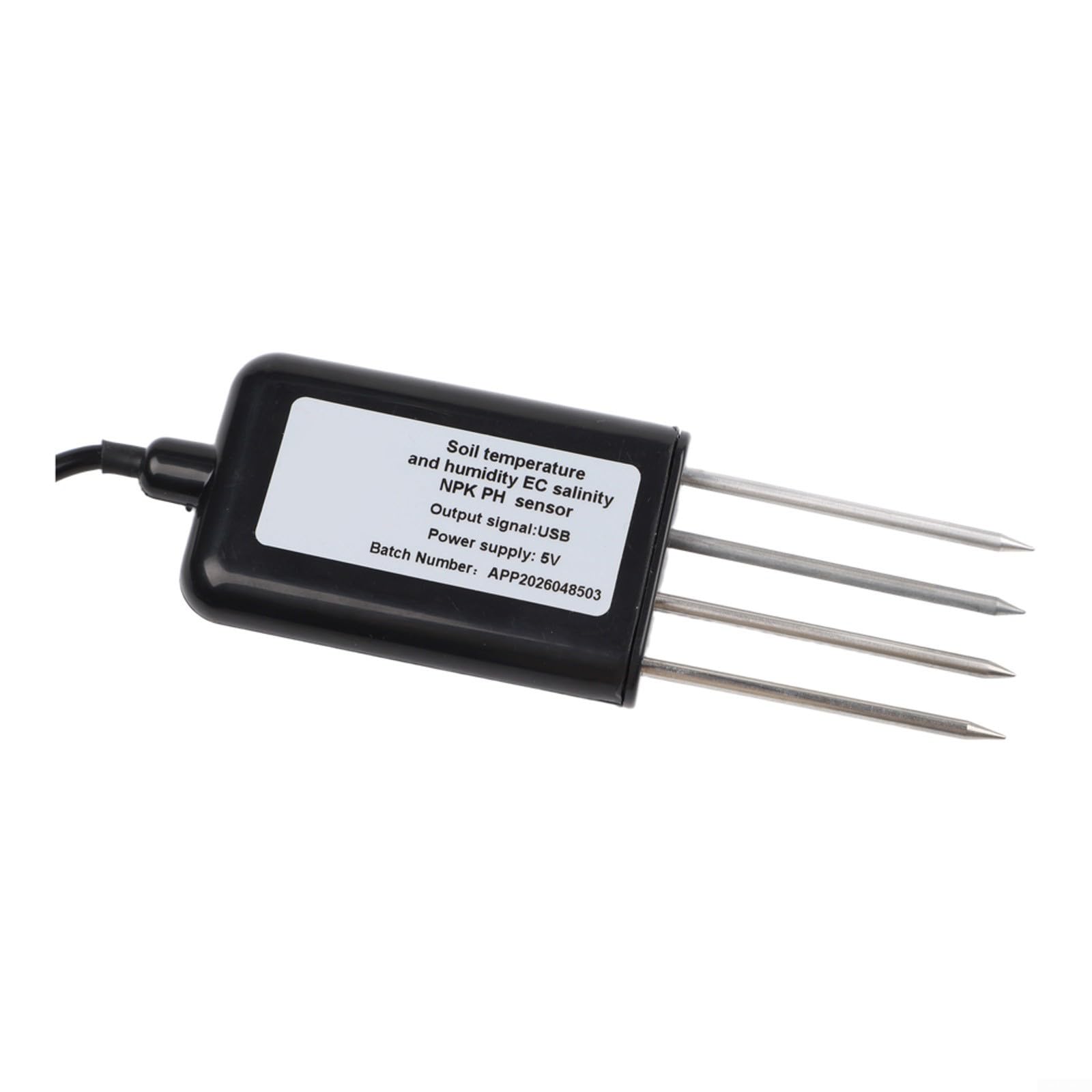 Bodentester, USB NPK pH-Messgerät, für Garten, Bauernhof, Landwirtschaft, Boden