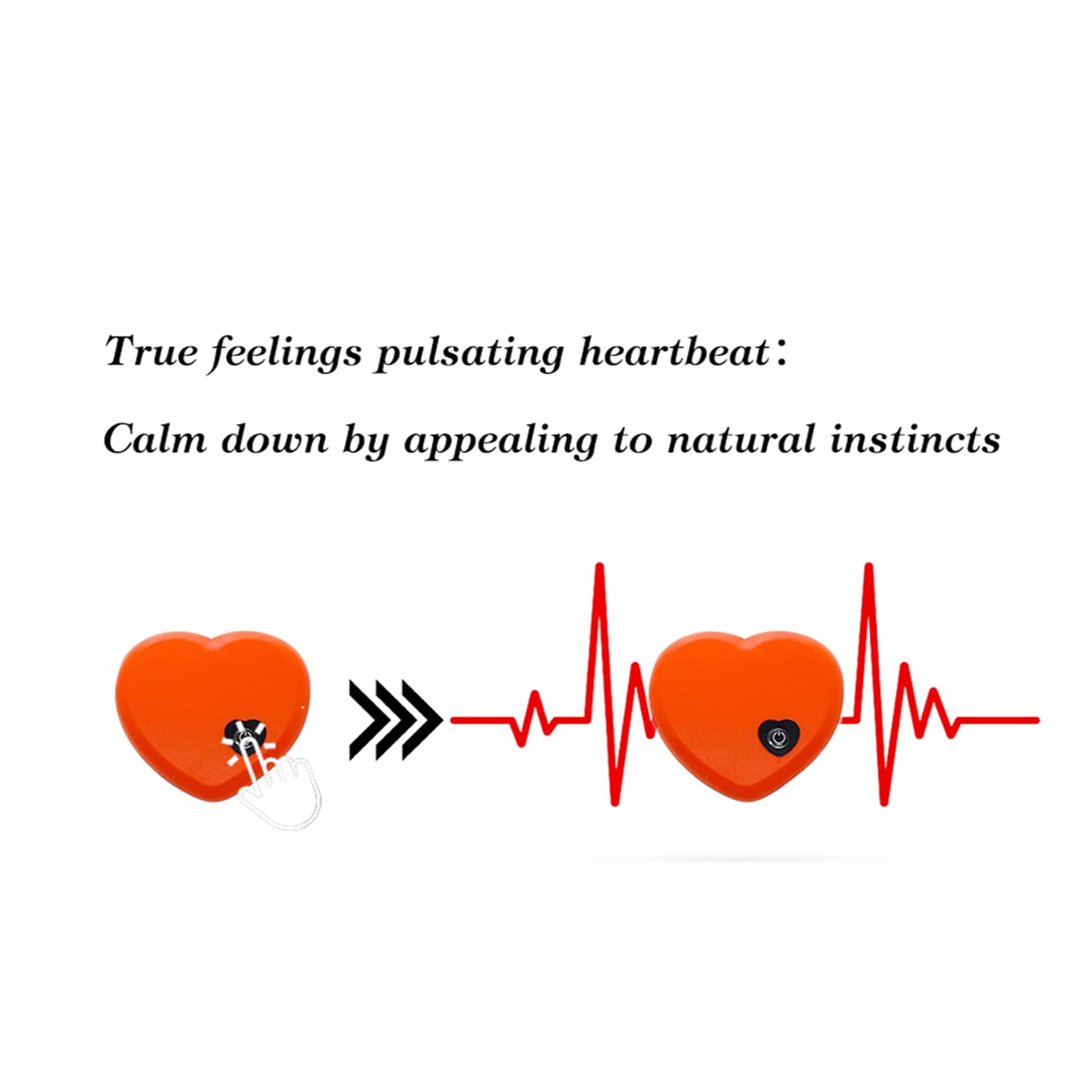 3T GROUP Heartbeat Welpenspielzeug für Hunde, Herzschlag, Stofftier, Nilpferd, Spielzeug für Welpen, Essentials, Angstlinderung, Komfortkissen, Plüsch, beruhigendes Welpenspielzeug (grau)