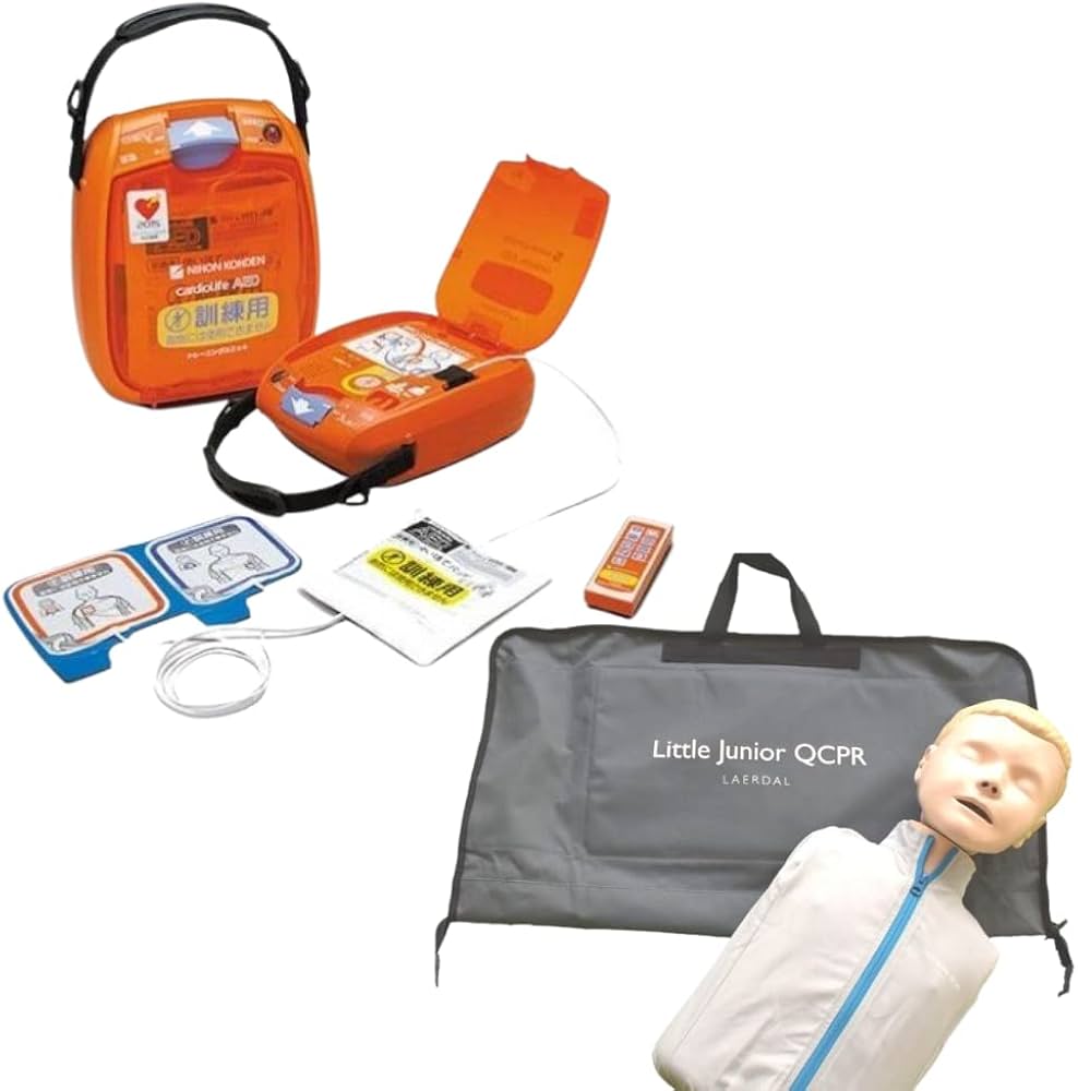 Amazon | AEDトレーニングユニット 「日本光電 TRN-3100」＋ CPR訓練用