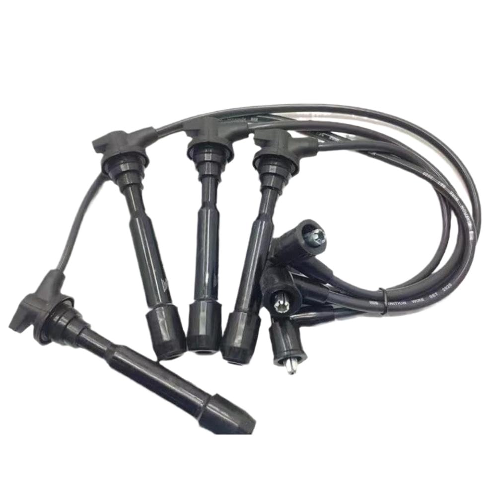 4Pcs Set 27501-23B70 2750123B70 Spark Plug Wires Ignition Wires Compatible with Tiburon Tucson Soul Spectra Spectra5