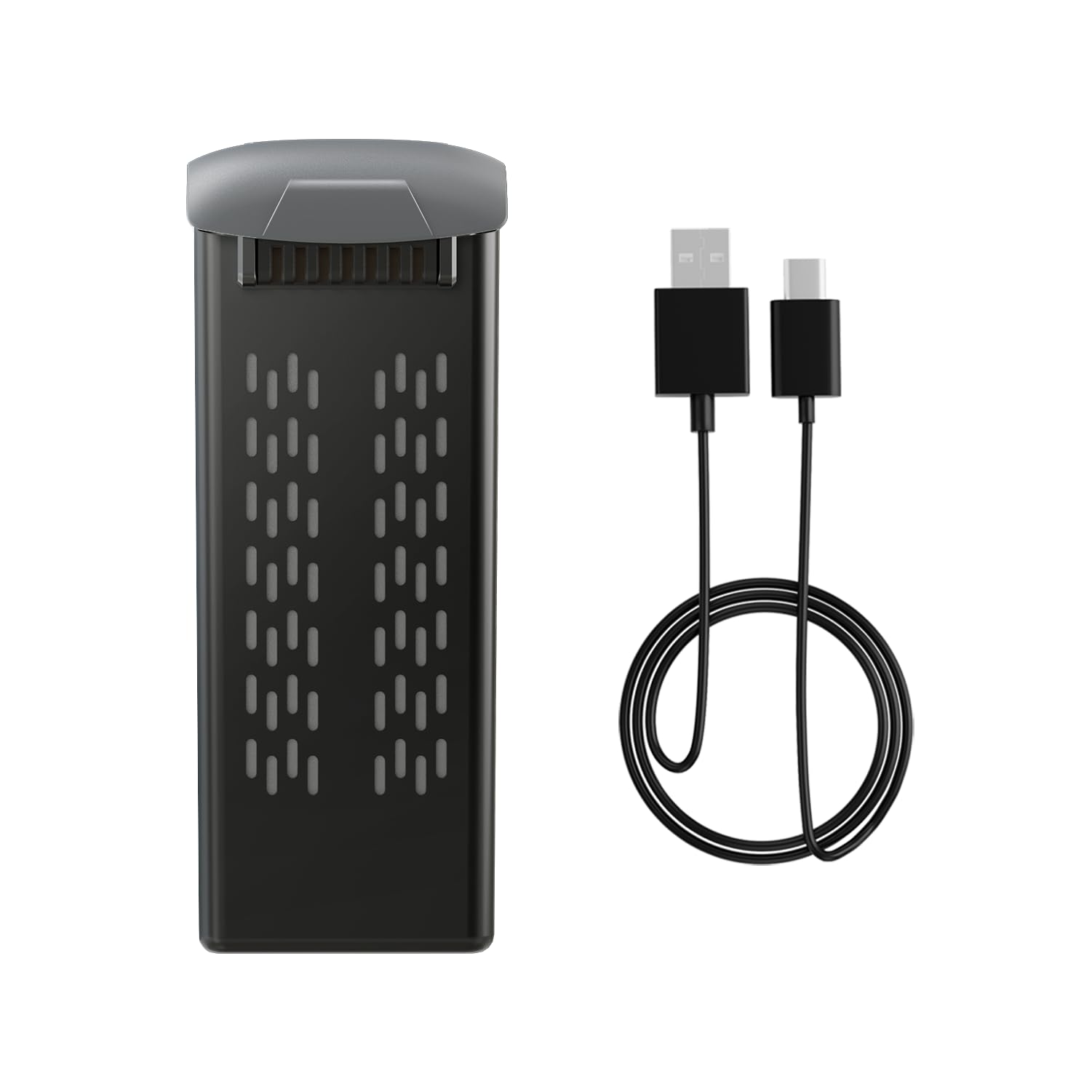 Ameta Battery Set for S50 Lite Drone, 7.4V 2000mAh, 25 Minutes Flight Time with LED Indicator