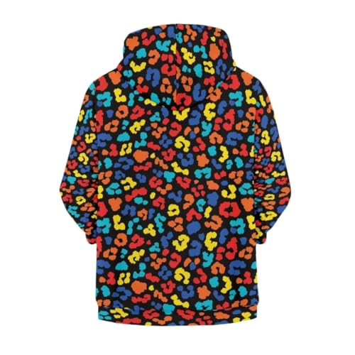Colorful Boys Girls Zip Up Hoodies Long Sleeve Sweatshirt with Pockets2