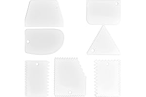 7-Piece Cake Decoration Kit: Masterful Plaster Art Tools for Baking Bliss