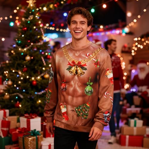Christmas jumper, alternative view 1