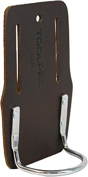 ToolPro Hammer Holder - Oil Tanned for Drywall Equipment, Screws, Hammers, Pliers for Construction, Carpentry, Roofing, and DIY Projects (Hammer Holder - Oil Tanned)