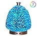 Produktbild Aromatherapie-Luftbefeuchter, 100-ml-Diffusor Aromatherapie-Diffusor Cool Mist Humidifier, Whisper Quiet - Familienzimmer (7 Farben LED-Leuchten)