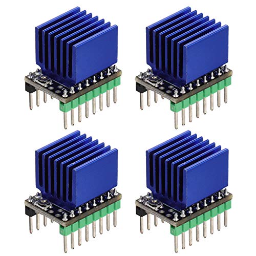 MAGICLULU 4 Sets 42 Stepper Motor Mute Driver Module Tmc2225 256 Microstep Stepstick Silent Driver for 3d Printer Contro