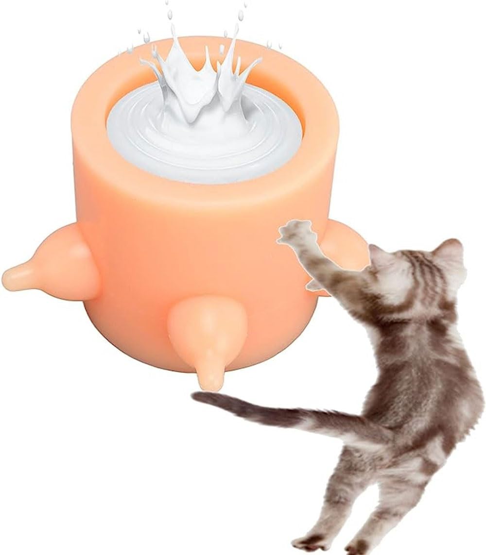 Alimentatore Per Cuccioli Fockety 350ml - 5 Capezzoli In Silicone Per Allattamento Multiplo - Foto 5