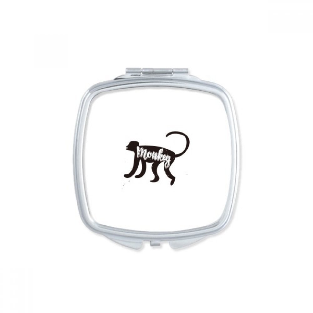 Miroir mignon petit cadeau mole noir et blanc original pour femme