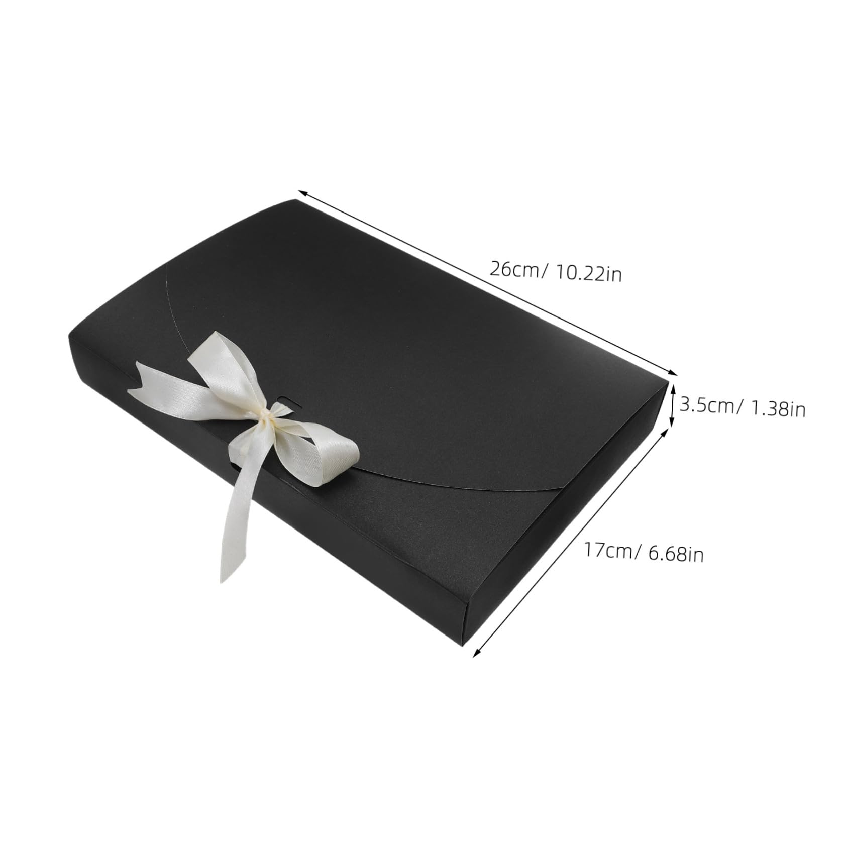 OFFSCH 20 Stück Party bevorzugt Tasche geschenke Hochzeitsbevorzugstasche Black