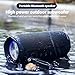 ZZA Bluetooth Speaker with HD Sound, Portable Wireless, IPX6 Waterproof, Up to 24H Playtime, TWS Pairing, BT5.3, for Home/Party/Outdoor/Beach, Electronic Gadgets, Birthday Gift