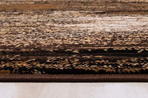 Alfombra decorativa área estilo moderno 243x183 cm miniatura 3