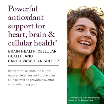 Reserveage Beauty Resveratrol Plus+ 500 mg - Rapid-Release Resveratrol Capsules with Quercetin for Immune System, Brain Health & Cellular Health - Gluten-Free & Vegan - 30 Veggie Capsules