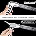 Bidet Handheld Sprayer Mano del Bidé Toilet Douche Paño de lavar Pañales...