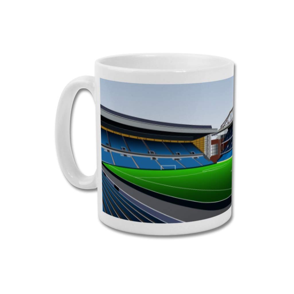 Caseeto Rangers FC"Ibrox Stadium" - Home.Ground.Mugs Football Stadium Graphic Mug Gift Collection RFC