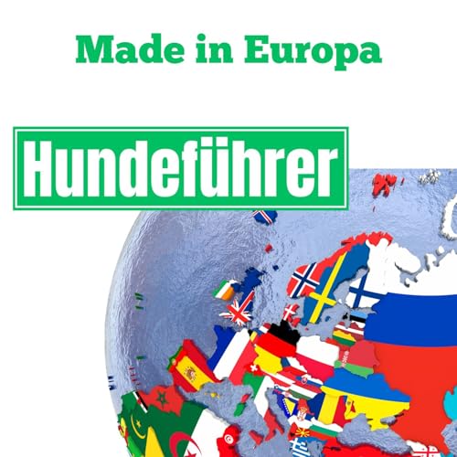 Hundeführer Auto Magnetschild – Olanmarp Magnetisches Hinweisschild für die Kennzeichnung von Hundeführer-Fahrzeugen | UV-beständig & wetterfest | ca. 20 x 5 cm - bis 190 km/h - Made in EU