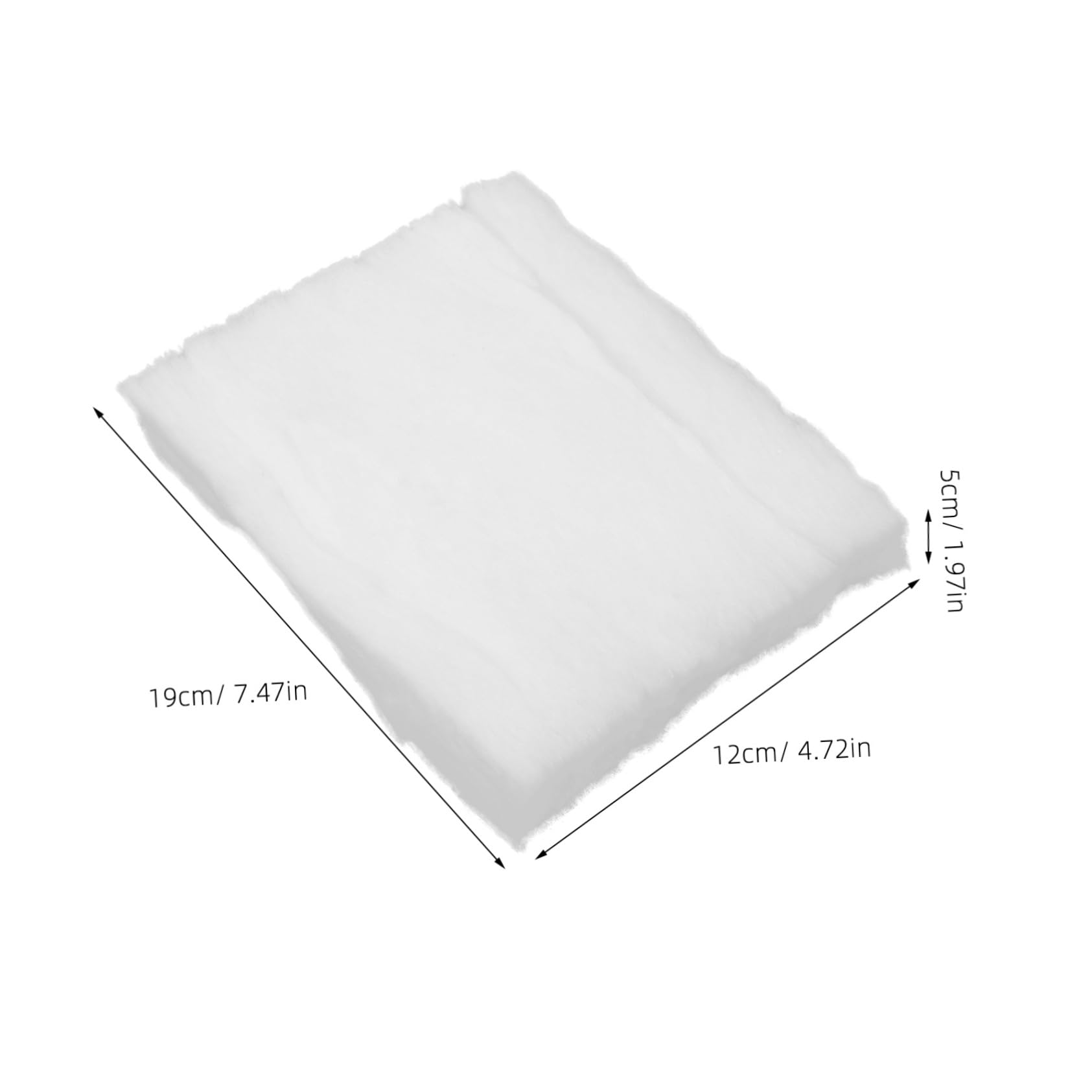 HOMSFOU Practical Pottery Kiln Insulation Mat Ceramic Refractory Blanket DIY Tool High Temp Fiber Cotton