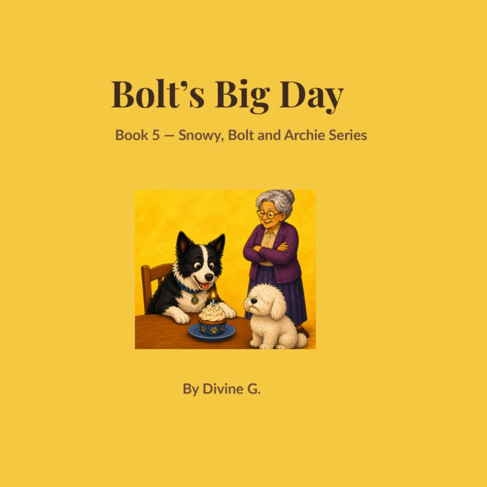 Bolt's Big Day: Book 5 — Snowy, Bolt and Archie Series