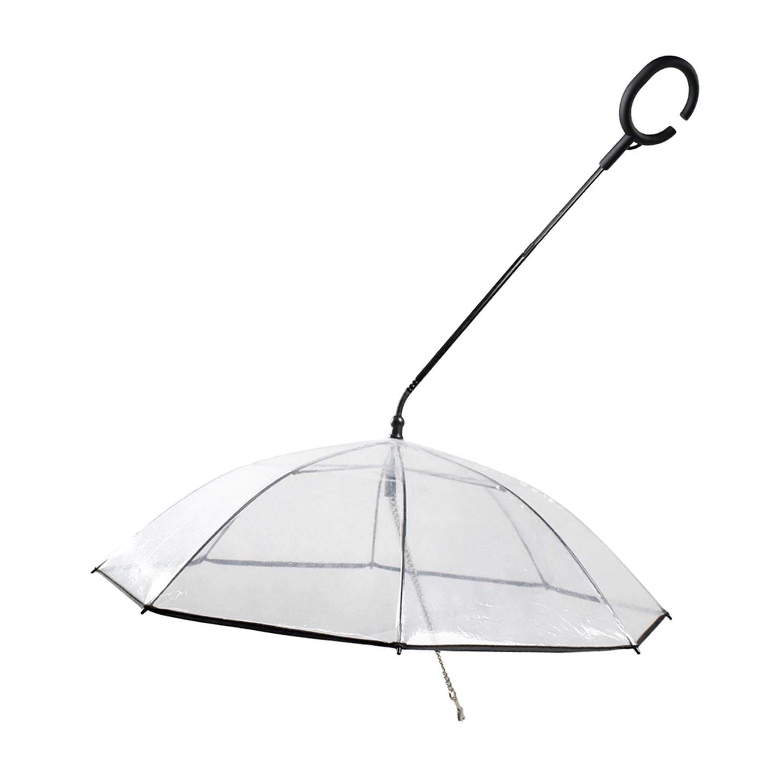 LYLA Pet Umbrella Built in Leash Dog Puppy Dry Walking Sleet Snow Rain Clear View (B0B1J9SFZB) Amazon Price History, Amazon Price Tracker