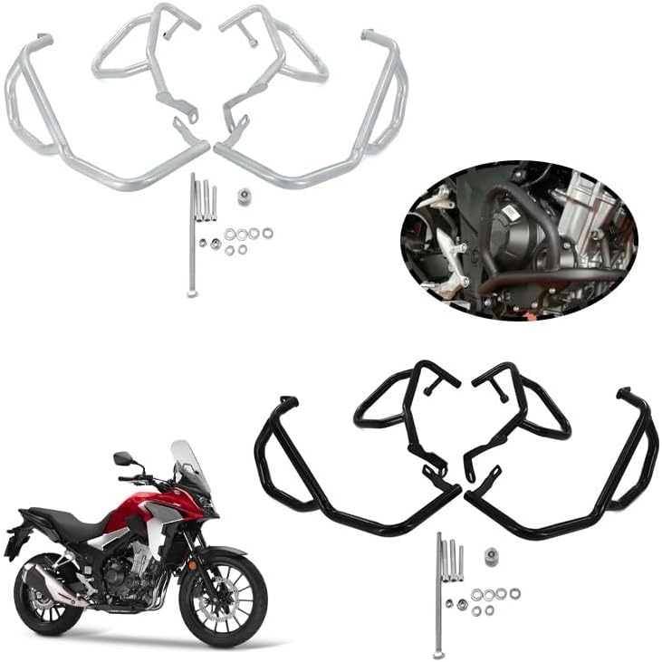 Engine Guard Crash Bars Motorcycle Crash Bar Engine Guard Bumper Protection Frame for CB500X for CB400X for CB500F for CB400F 2013-2018 Motorbike Crash Bar Bumper