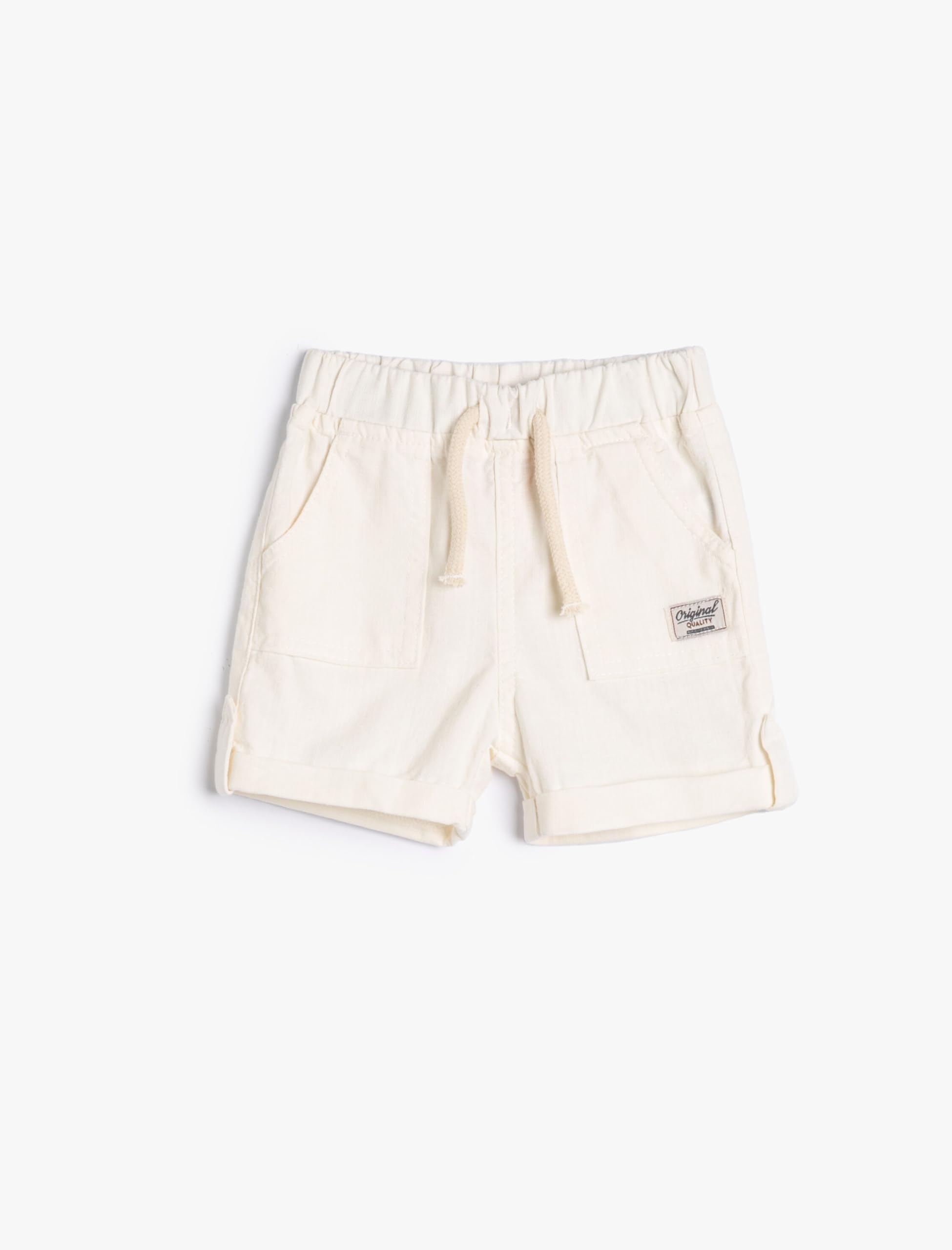 Koton Babyboy Shorts Cotton Drawstring Pockets