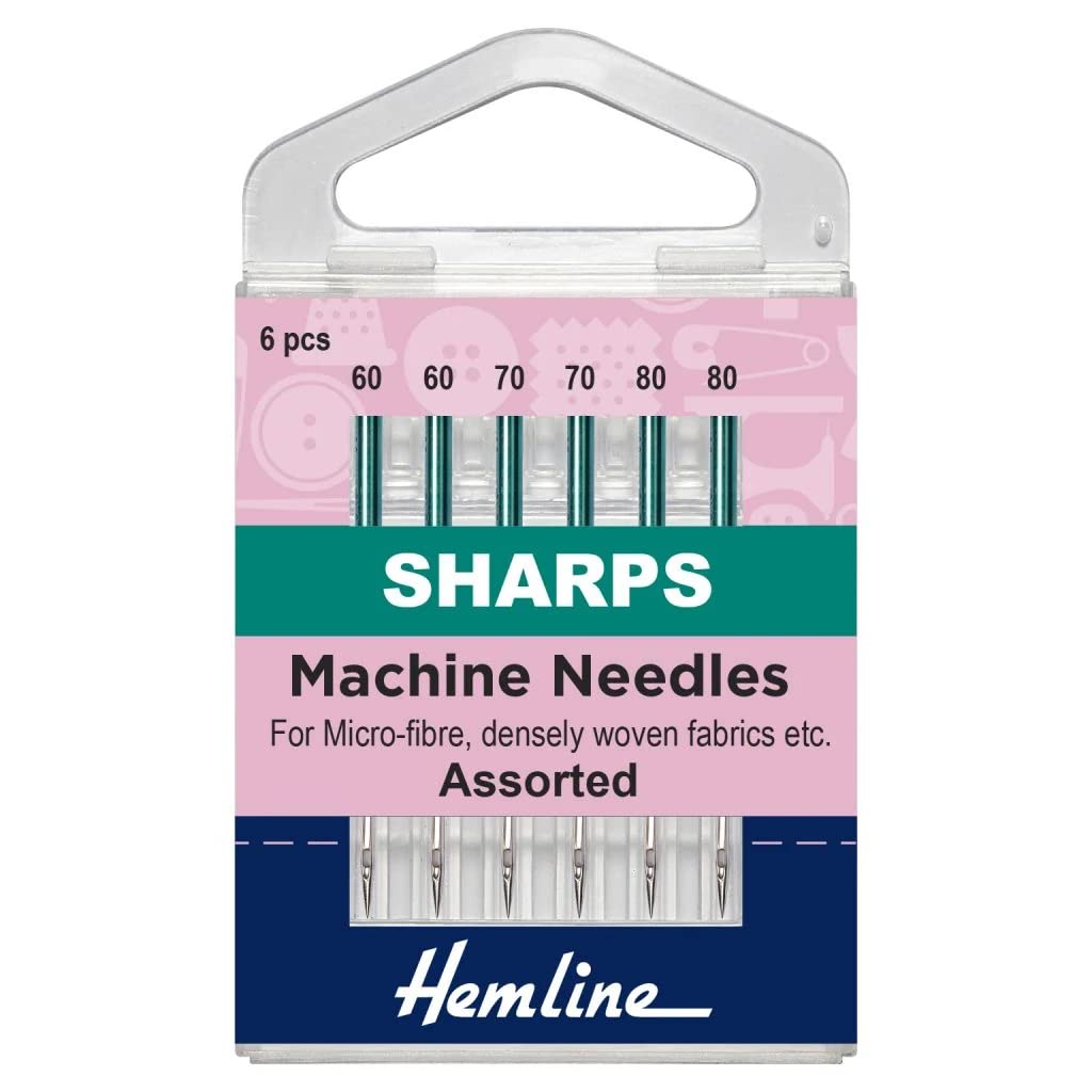 Hemline Sharps Sewing Machine Needles