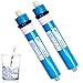 HUINING Membrane de filtre à eau de rechange pour osmose inverse 1812/2012 (2 pièces)