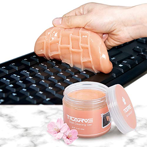 TICARVE Cleaning Gel for Car Cleaning Putty Auto Detailing Gel Car Interior Cleaner Universal Dust Removal Gel Vent Cleaner Keyboard Cleaner for Laptop - Image 5