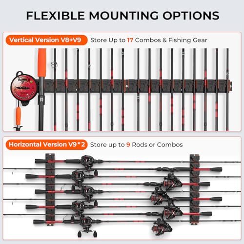 Image of KastKing Vertical Fishing Rod Holder, 5.5 lb Capacity