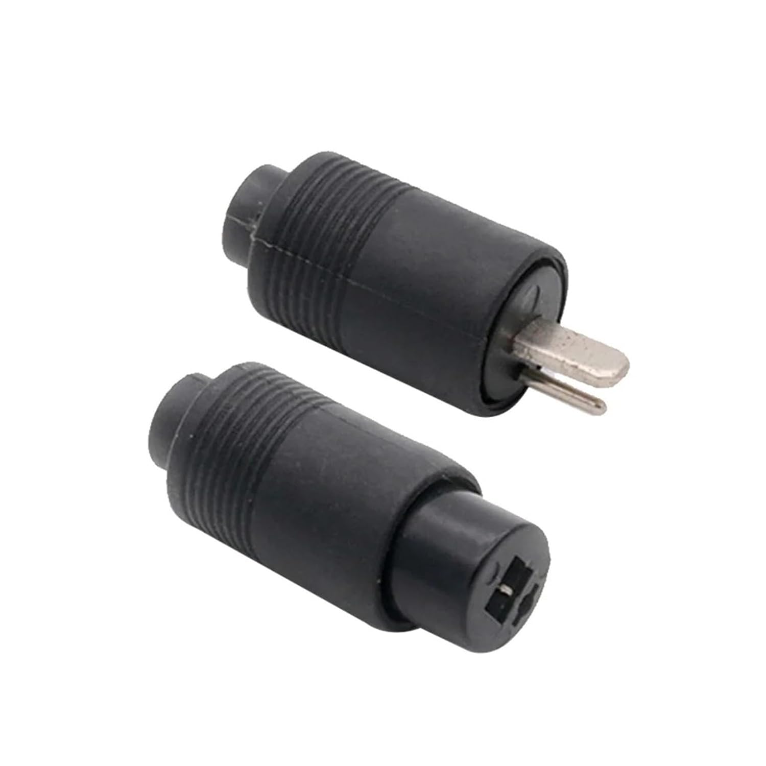 10/5Pcs 2Pin DIN Male&Female Speaker Plugs 2-Pin Loudspeaker Solder Cable Connector(5xQ1007 5xQ1008)