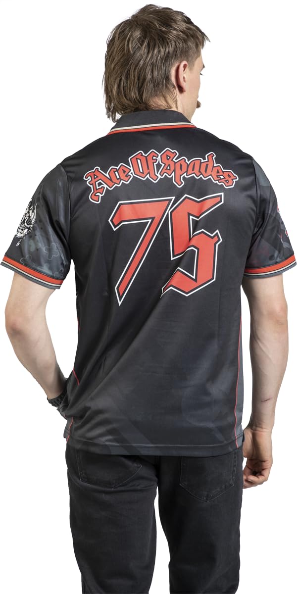 Motörhead Ace of Spades Rock FC Männer Trikot schwarz