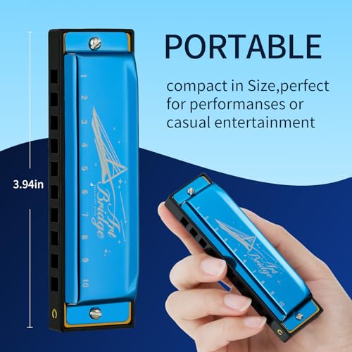 Sdream SD Blues Harmonica For Kids Adults In C Key thumb #4
