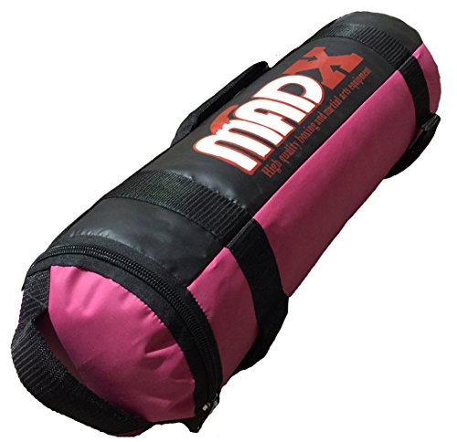 MADX Power Chiffon/sac rempli de sable crossfit de boxe MMA entraînement fitness 030 kg, rose