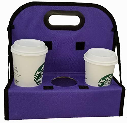 Thebiker, Cup Carrier Reusable Waterproof Folding Insulated, 6 Cups (Purple, 1)… #TOP6