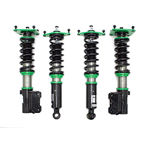 Rev9 R9-Hs2-029 Hyper-Street Ii Coilover Suspension Lowering Kit, Mono-Tube Shock W/ 32 Click Rebound Setting, Full Length Adjustable, Compatible With Mazda Rx-7 (Fc) 1986-91 #TOP15
