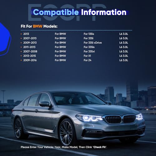 Image of ECCPP AC Compressor for BMW Z4 3.0L 2009-2016 for BMW X1 3.0L 2013-2015 | 2007-2013 Fit for BMW 335i 3.0L Fast Cooling A /C Compressor with Clutch