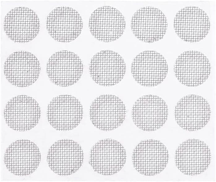 JJLFresheners 20 Adet/Set Kulaklık Filtreleri Kulaklık Filtre Mesh, Kulaklık Koruyucu Filtreler Kula