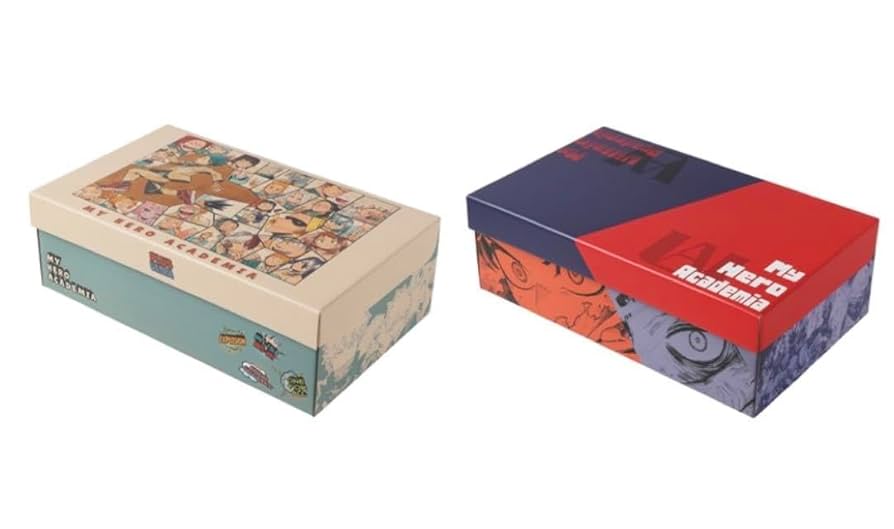 ヒロアカ 全サ キャップ シューズボックス風収納ケース 僕のヒーローアカデミア』シューズボックス風収納ケース（2個