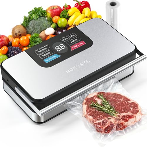 Powerful 95kPa Vacuum Sealer with Digital Display