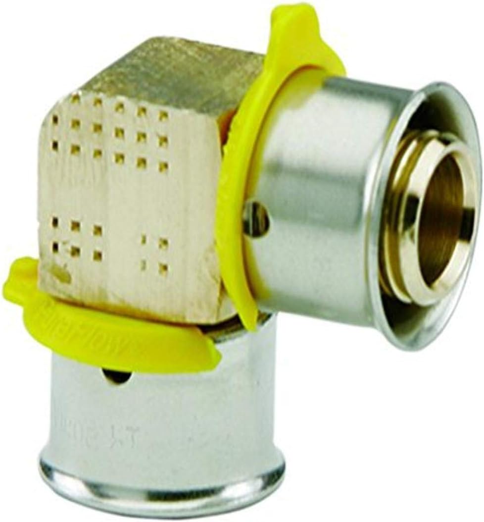 Viega 84021 PureFlow Bronze PEX Press Tee with 1/2-Inch by 3/8-Inch by 3/8-Inch Press x Press x Press, 400-Pack