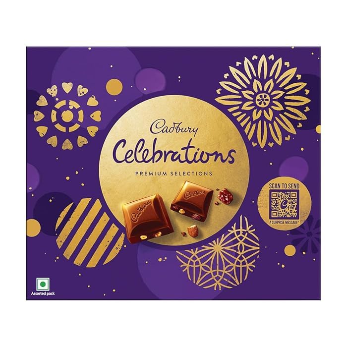 Cadbury Celebrations Premium Selections Assorted Chocolates, 163g Pack of 2