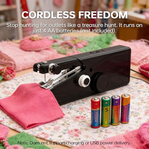 Image of Handheld Sewing Machine For Beginners117